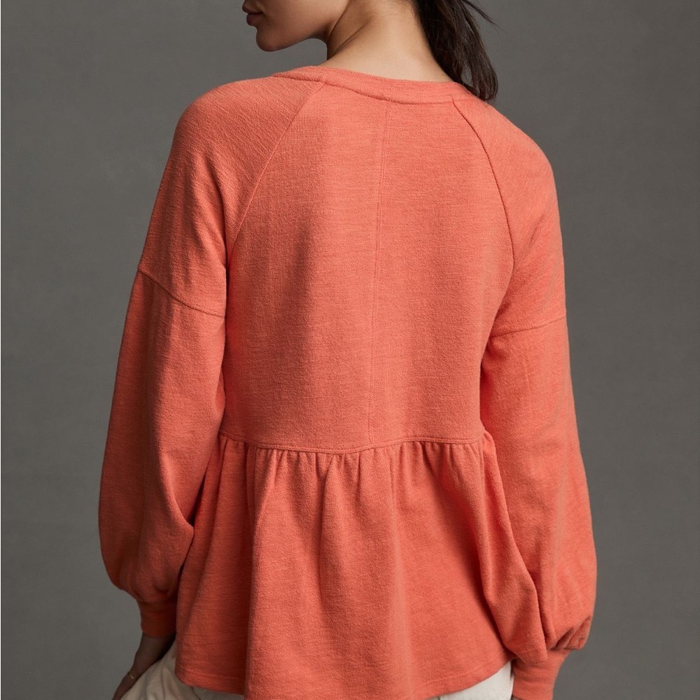 Anthropologie Pilcro Babydoll Top - Picture 2 of 10